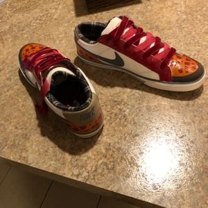 CUSTOM Nike SB Low Bruin Sz11-Animal Print plaid